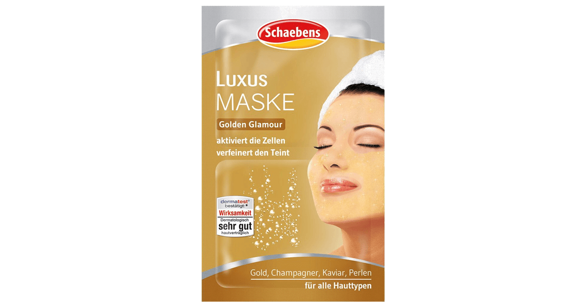 Schaebens Luxusmaske Golden Glamour