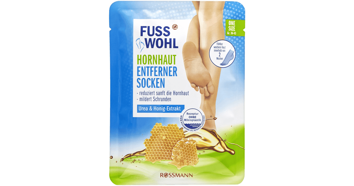 Fusswohl Hornhautentferner Socken