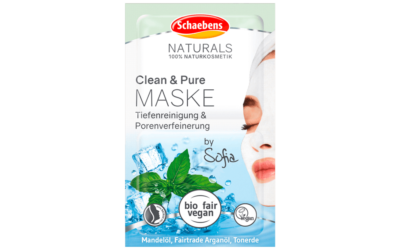 🌷 ♻️ 🌱 Schaebens Naturals Clean & Pure Maske