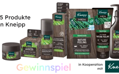 Gewinne eines von 2 Kneipp MEN Pflegesets