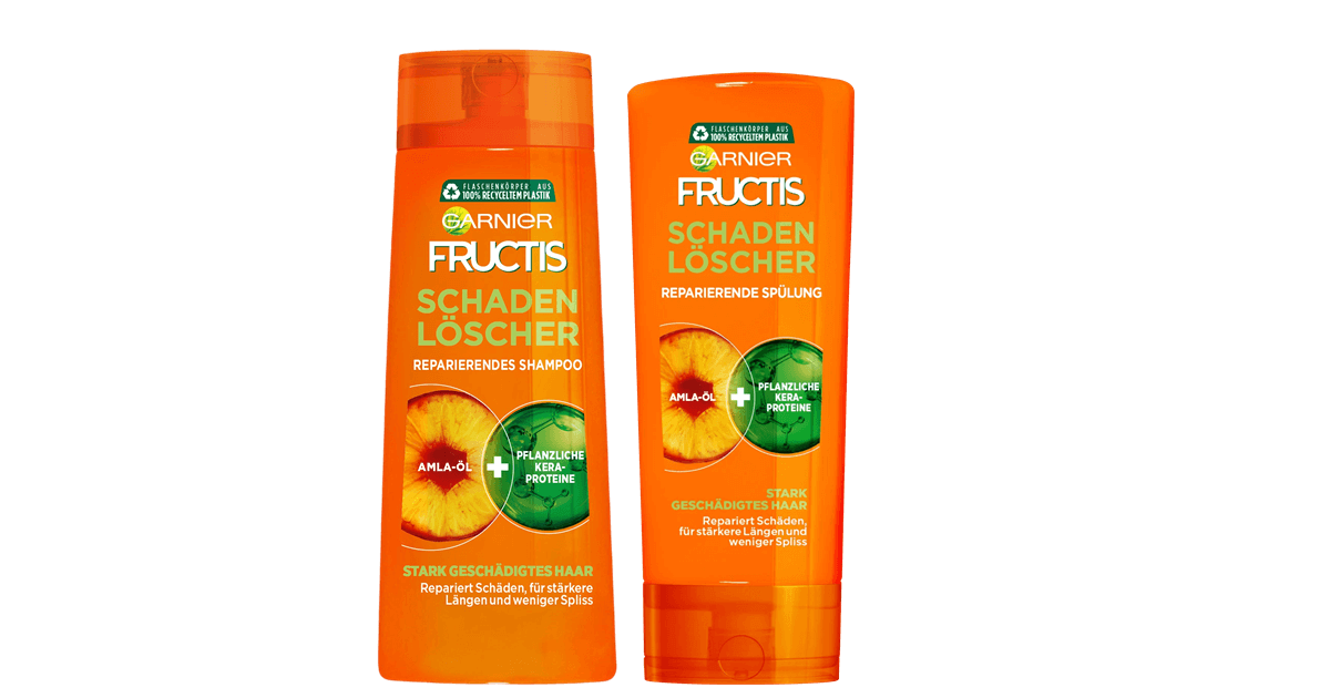 Garnier Fructis Schadenlöscher Shampoo & Spülung