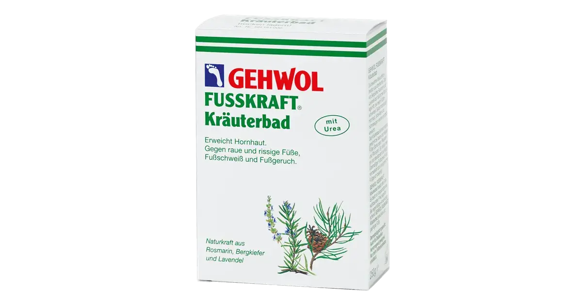 GEHWOL Fusskraft Kräuterbad