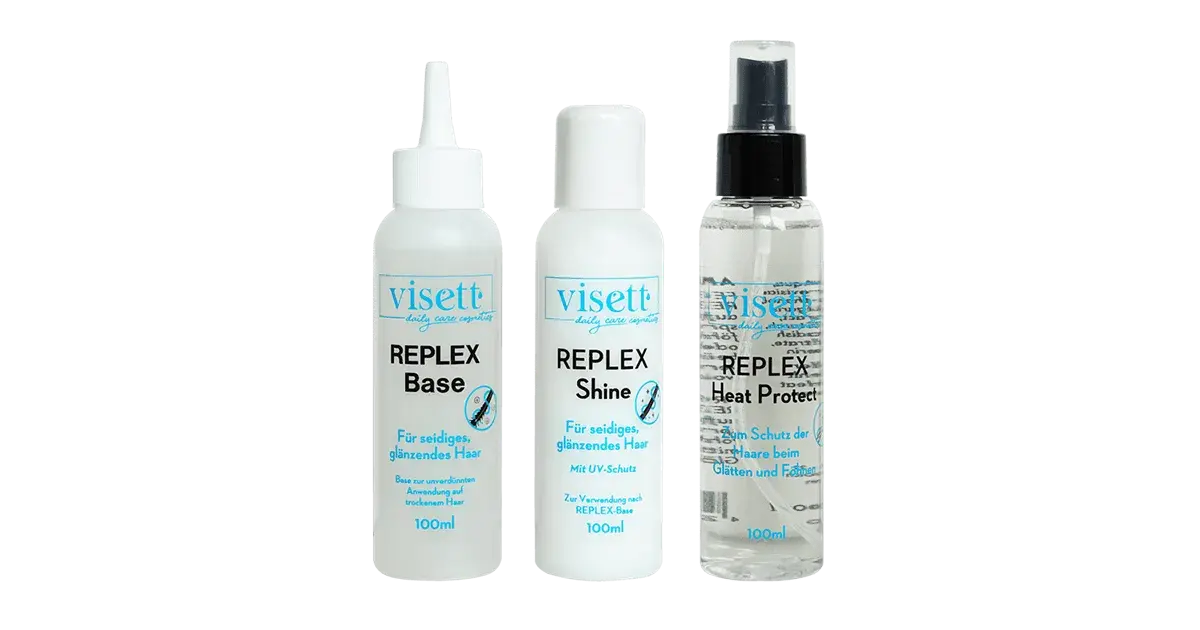 visett REPLEX HOME System: Shine, Base, Heat Protect