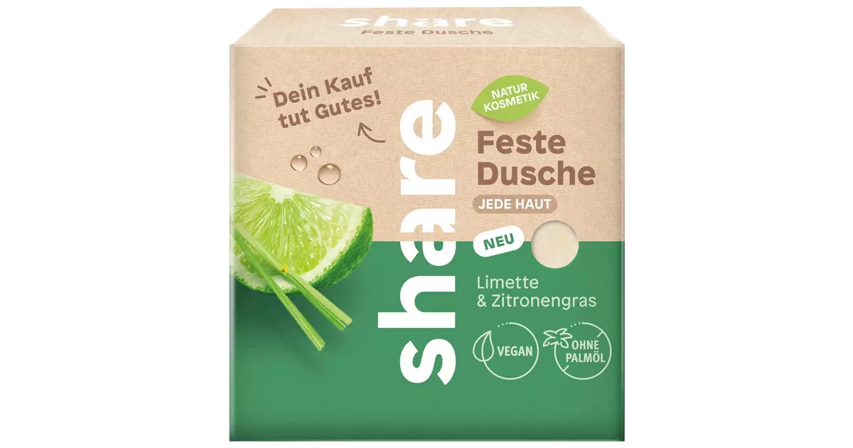 share Feste Dusche Limette & Zitronengras