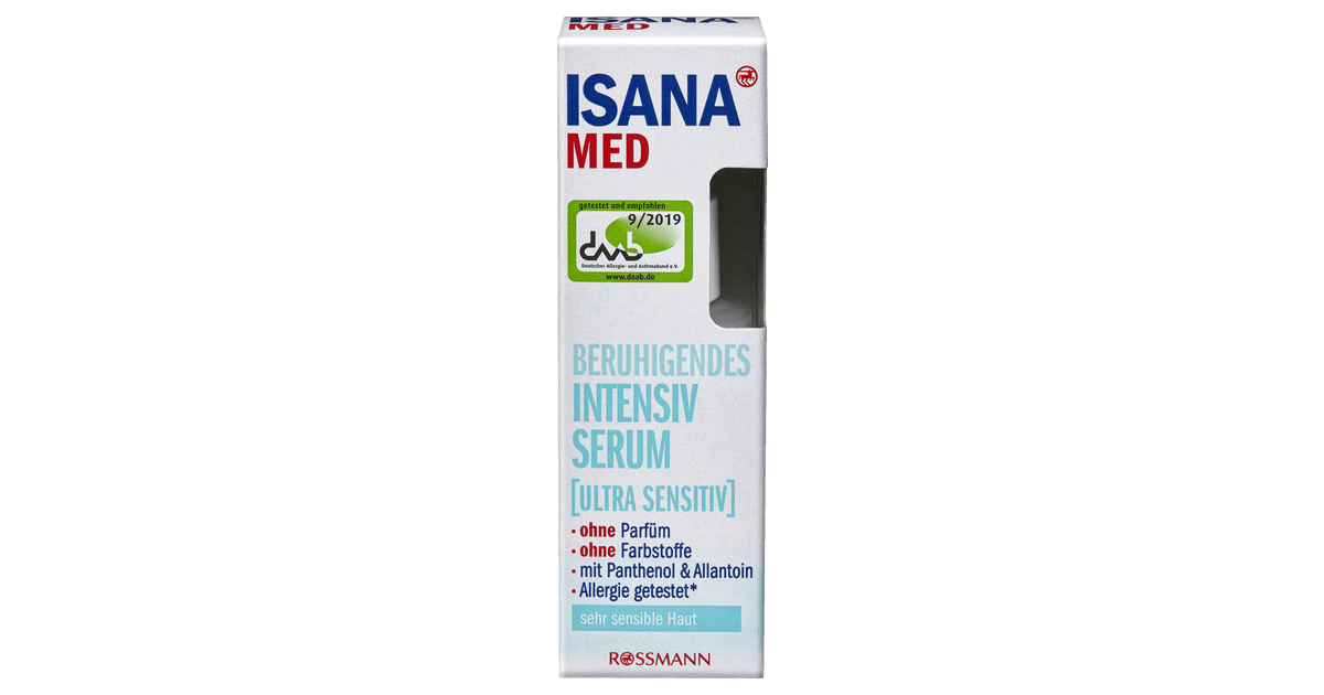 ISANA med Beruhigendes Intensiv Serum ultra sensitiv