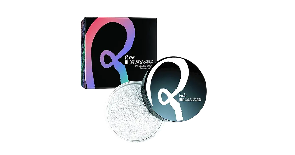 RUDE Cosmetics UHD Studio Finishing Mineral Powder Translucent