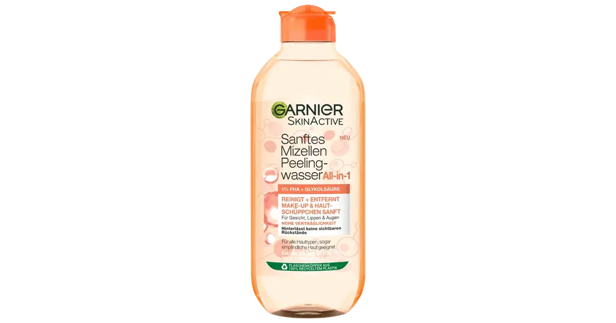 Garnier SkinActive Sanftes Mizellen-Peelingwasser All-in-One
