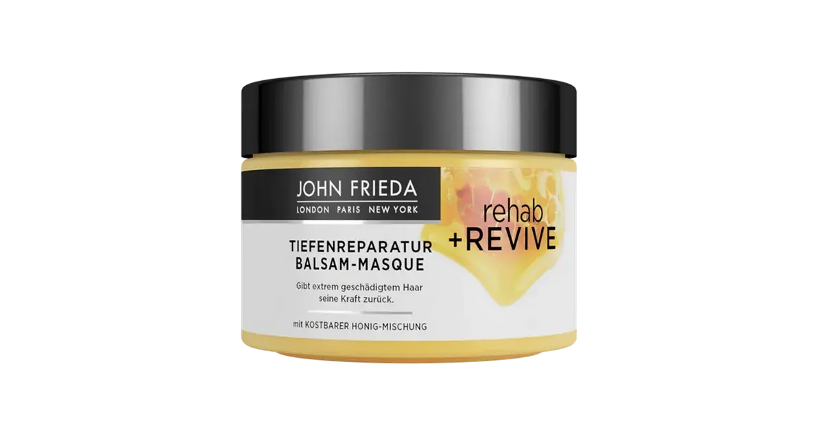 JOHN FRIEDA rehab+REVIVE Tiefenreperatur Balsam-Masque