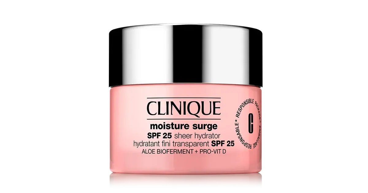 CLINIQUE Moisture Surge SPF25 sheer hydrator