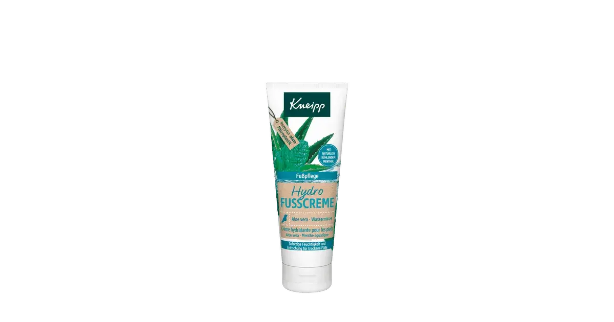 Kneipp Hydro Fußcreme Aloe Vera