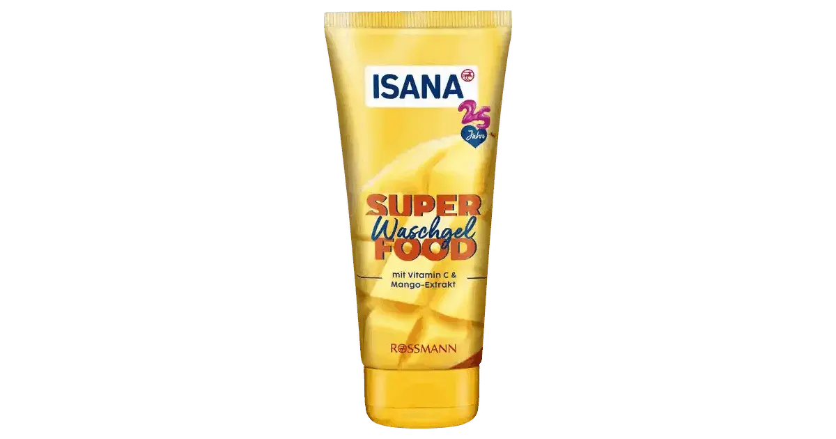 ISANA Waschgel Superfood Vitamin C + Mango-Extrakt