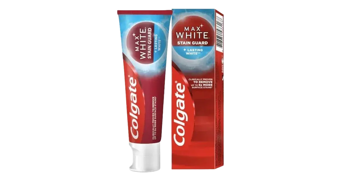 Colgate Max White Stain Guard + Instant White