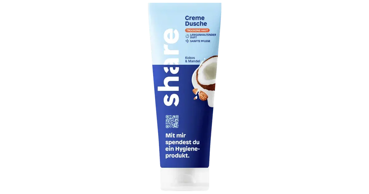 share Cremedusche Kokos & Mandel