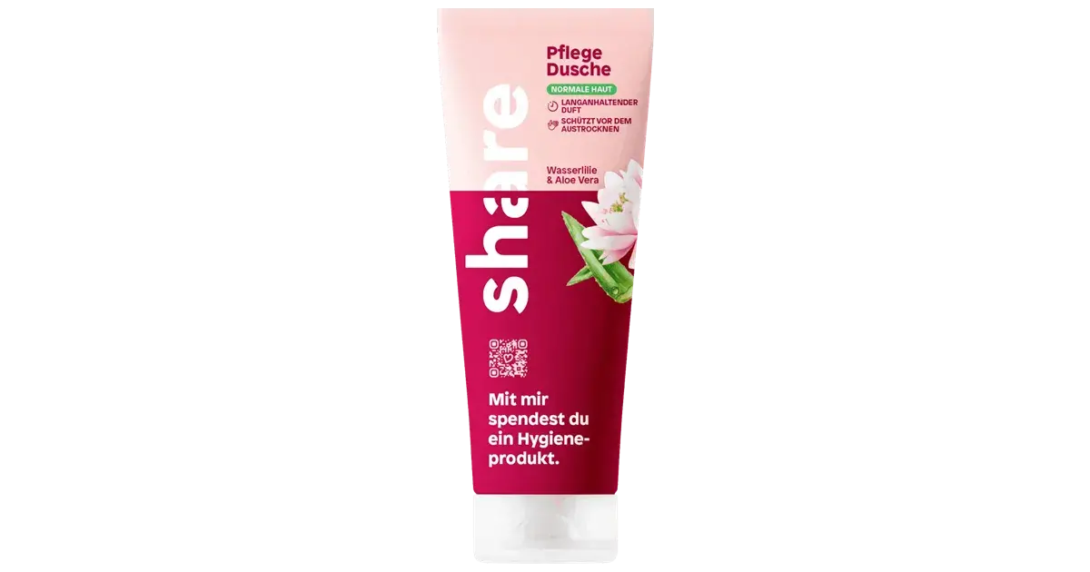 share Pflegedusche Wasserlilie & Aloe Vera