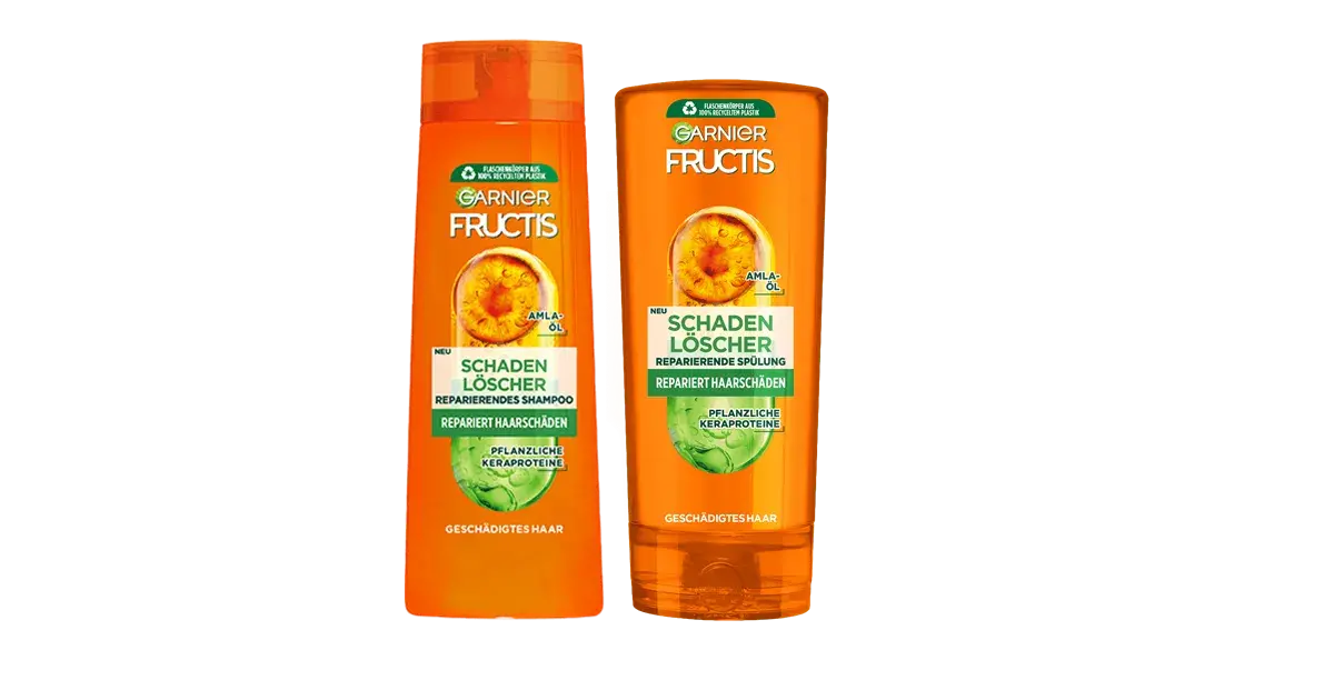 Garnier Fructis Schadenlöscher Shampoo & Conditioner (neue Formel)