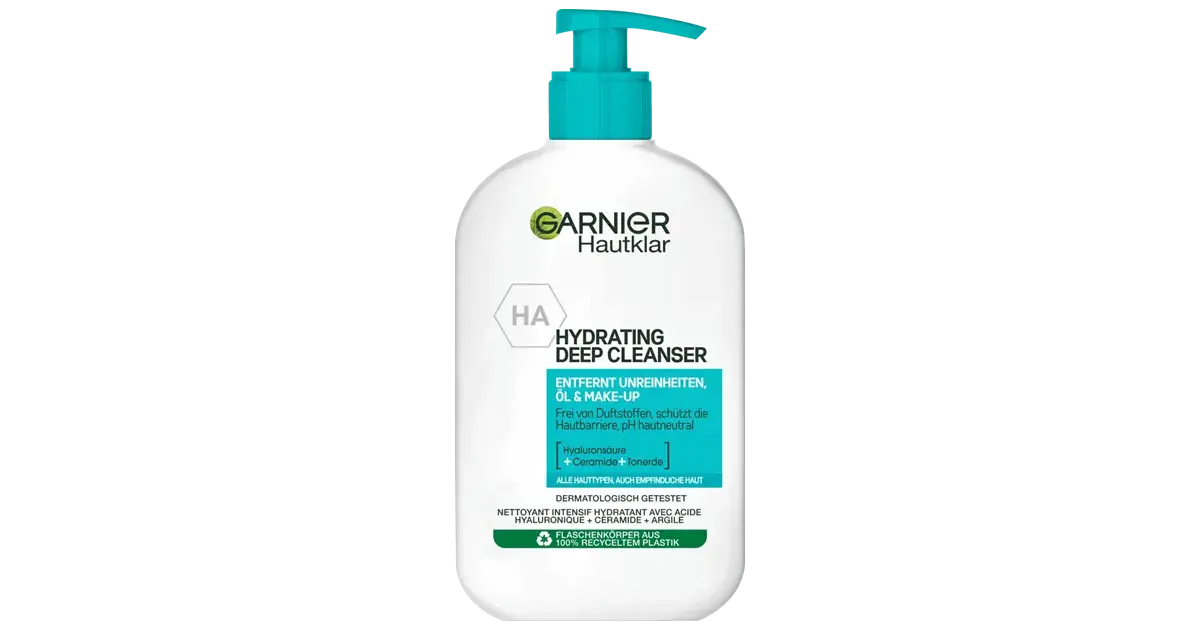 Garnier Hautklar Hydrating Deep Cleanser