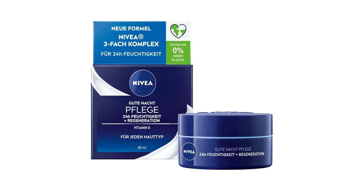 niveaessentialsgutenachtpflege NIVEA Essentials Gute Nacht Pflege
