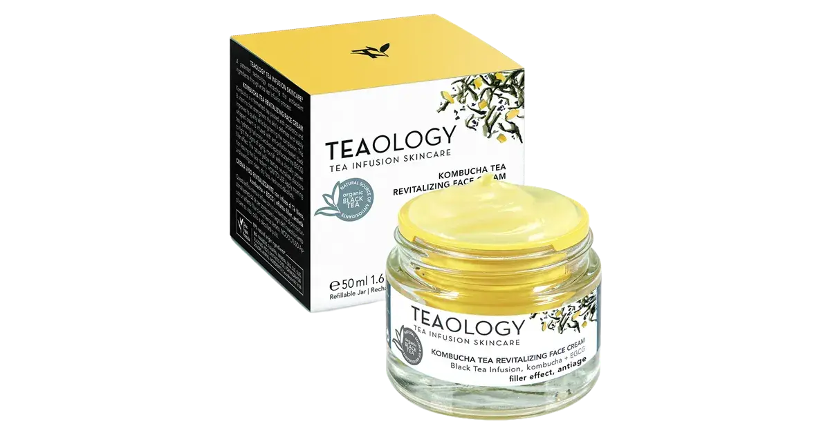 teaologykombuchatearevitalizingfacecream TEAOLOGY Kombucha Tea Revitalizing Face Cream
