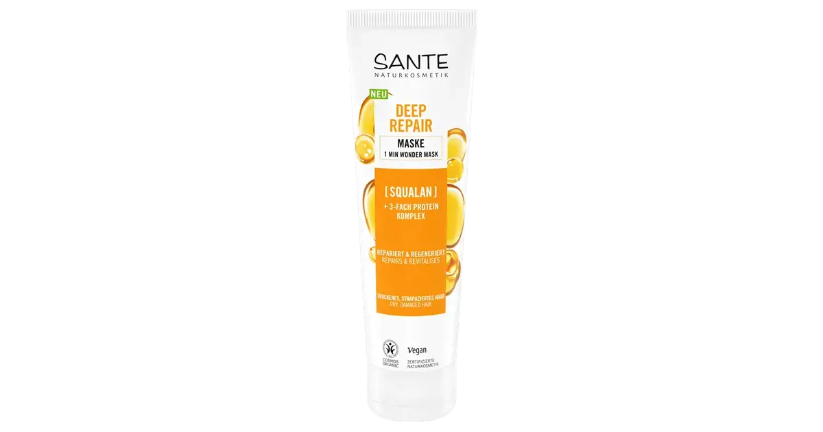 SANTE Naturkosmetik Deep Repair 1-Minute Maske