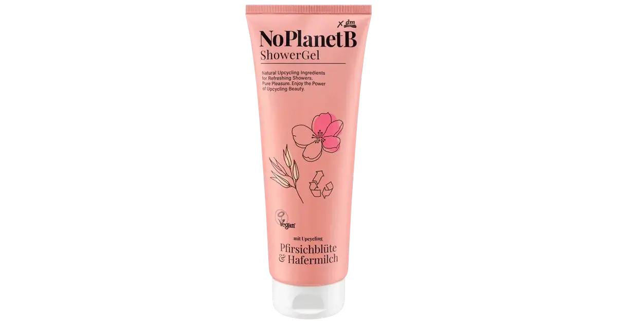 no planet b Cremedusche Pfirsichblüte & Hafermilch