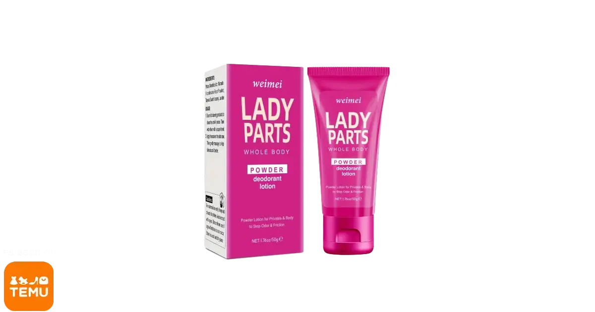 weimei LADYPARTS Whole Body Powder Deodorant Lotion