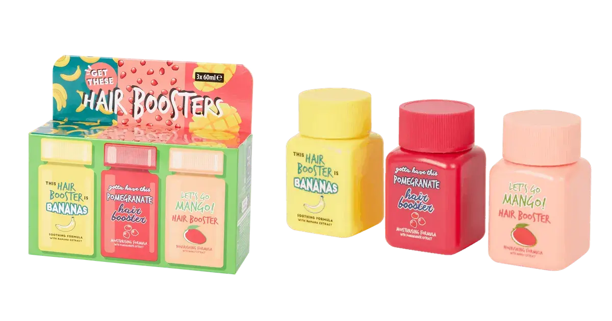 ACTION Hair Boosters Banana, Pomegranate, Mango