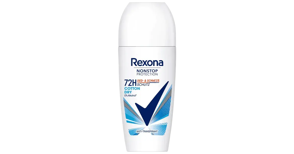 Rexona Nonstop Protection Cotton Dry Roll-On Antitranspirant