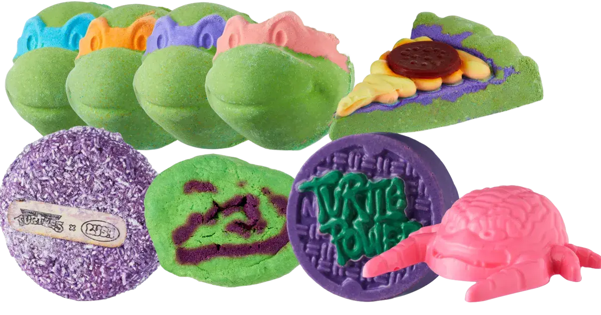 Lush x Teenage Mutant Ninja Turtles | Presse
