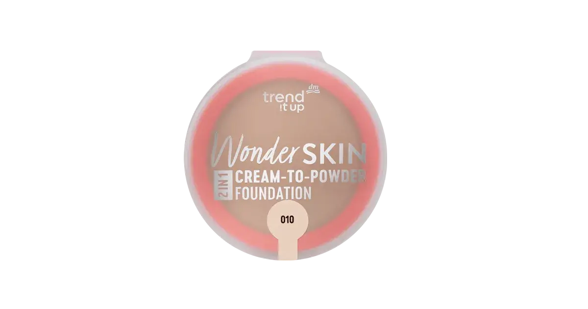 trend IT UP! WonderSKIN 2-in-1 Cream-to-Powder Foundation 010