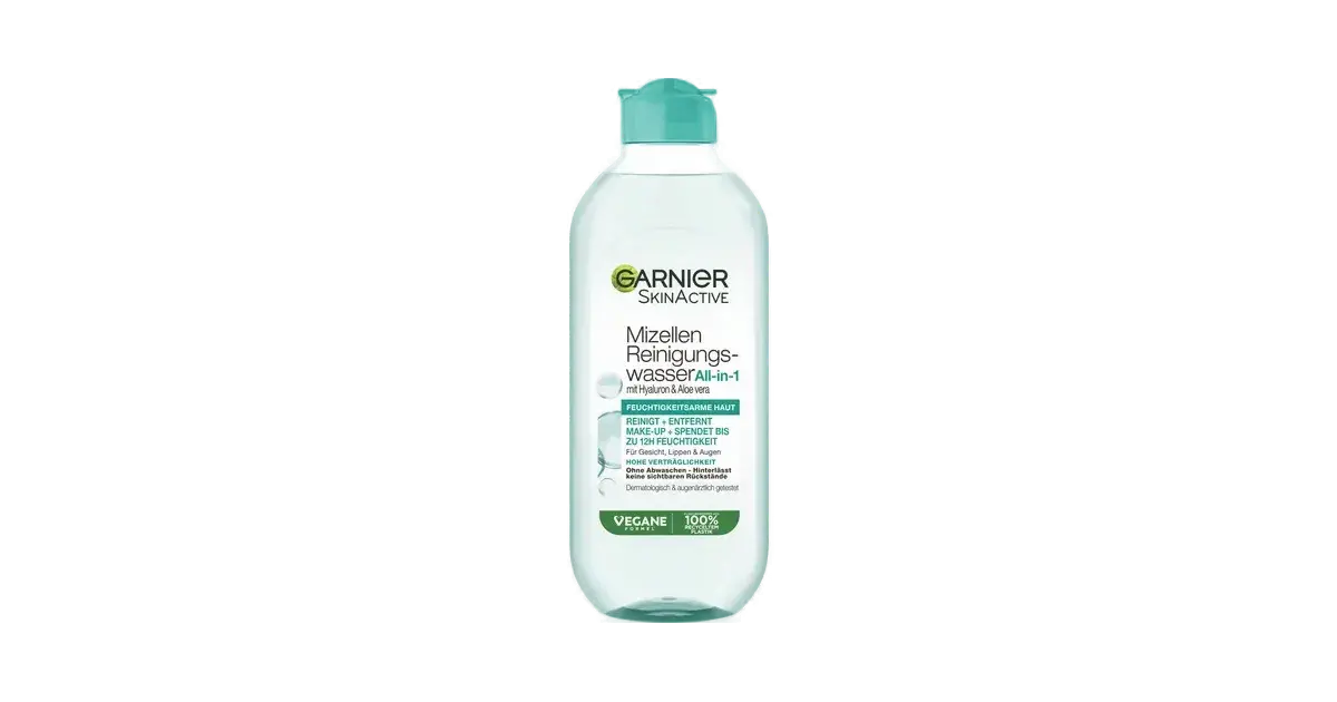 Garnier Mizellen-Reinigungswasser All-in-1 Feuchtigkeitsarme Haut
