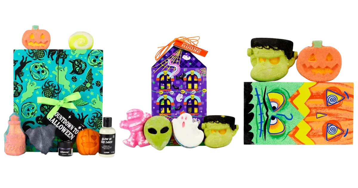 lushhalloweengifts2024 Lush Halloween Geschenkboxen | Presse