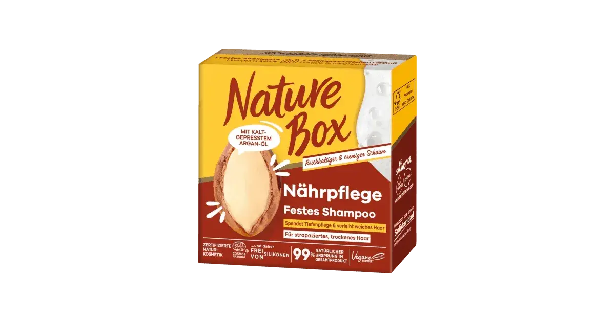 Gewinne ein Nature Box Festes Shampoo Nährpflege