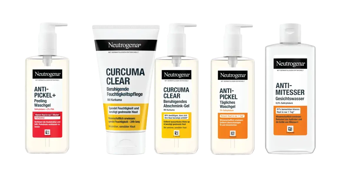 Für eine reinere Haut: Neutrogena® optimiert seine Pflegelinie UNREINE HAUT | Presse