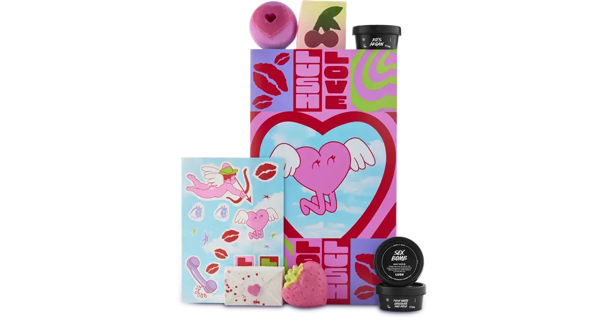 Lush Valentinstags-Kollektion 2025 | Presse