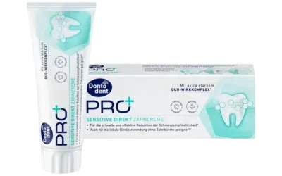dontodent PRO+ Sensitive Direkt Zahncreme