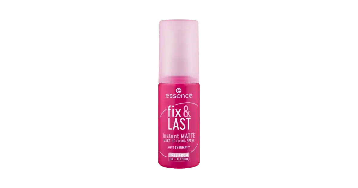 essence fix&LAST Instant MATTE Make-Up Fixing Spray
