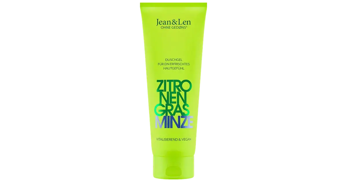 Jean&Len Duschgel Zitronengras Minze