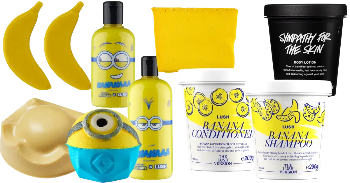 Lush: Bananenpower für Haut und Haar | Presse