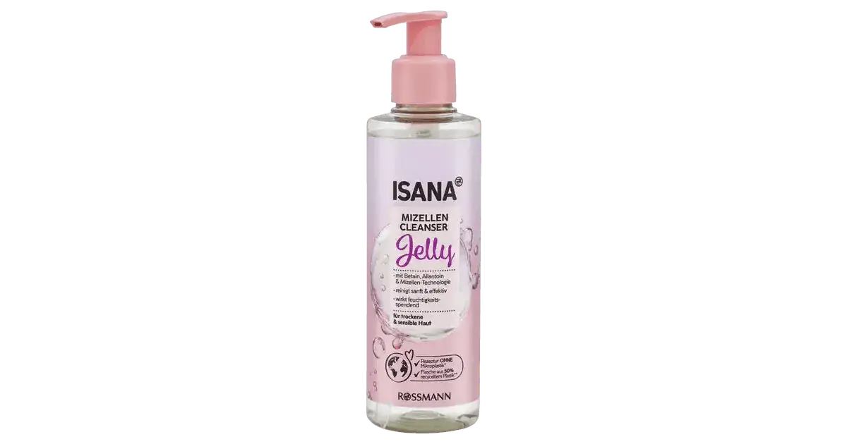 isanajellymizellencleanser ISANA Mizellen Jelly Cleanser