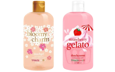 treaclemoon bloomy charm duschgel & strawberry gelato duschcreme