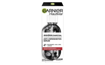 Garnier Hautklar AHA BHA Charcoal Anti-Unreinheiten Serum
