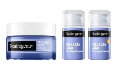 Neutrogena® launcht innovative Gesichtspflegeserie Collagen Bank | Presse