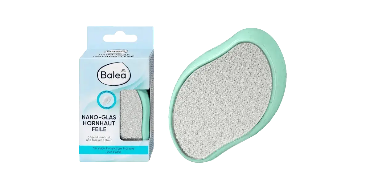 baleananoglashornhautfeile Balea Nano-Glas Hornhautfeile