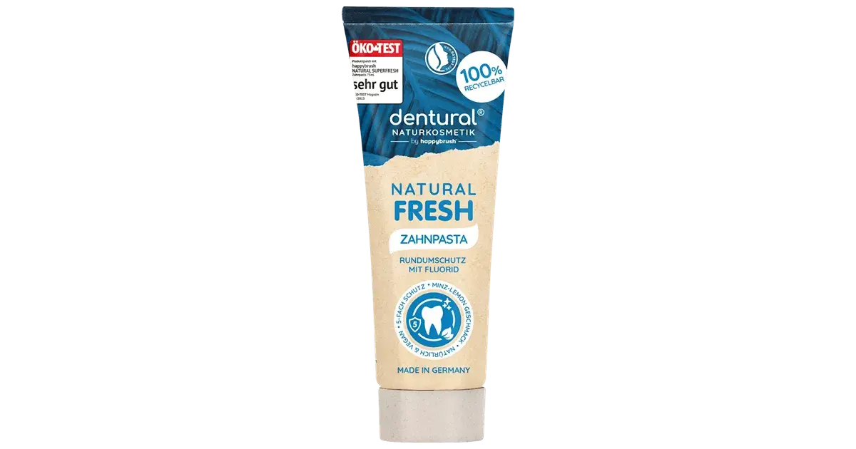 dentural Zahnpasta Natural Fresh