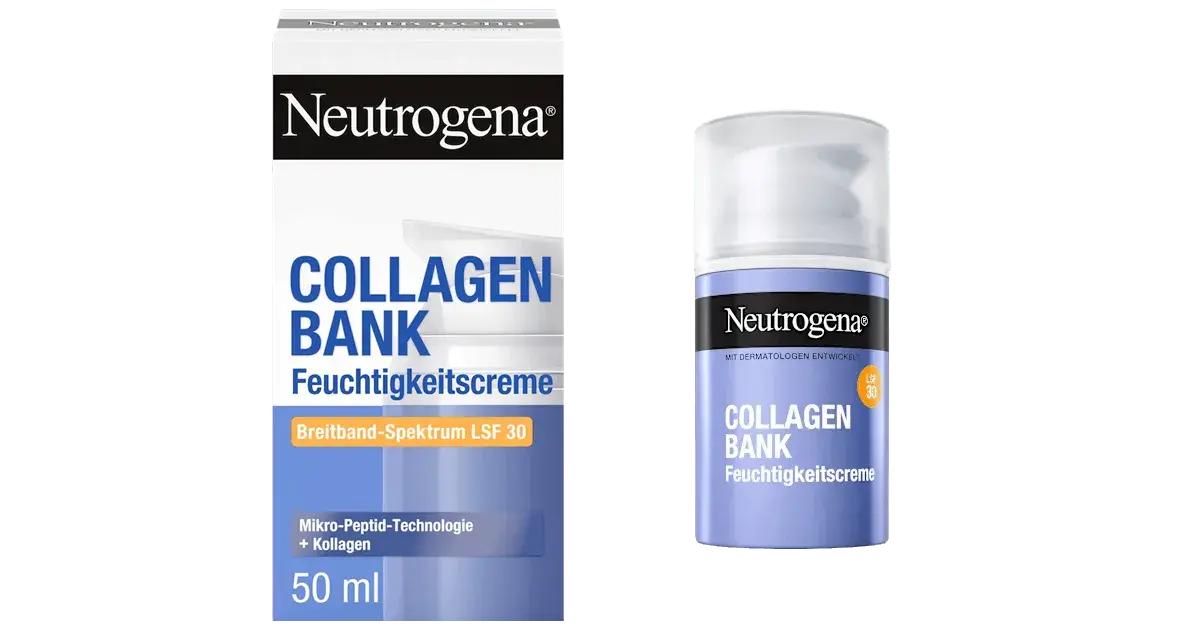 Neutrogena Collagen Bank Feuchtigkeitscreme Breitband-Spektrum LSF 30