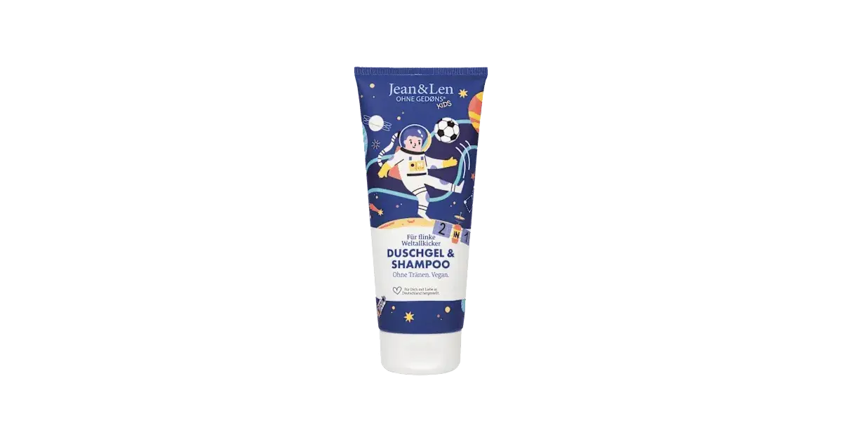 Jean&Len Kids Für flinke Weltallkicker Duschgel & Shampoo