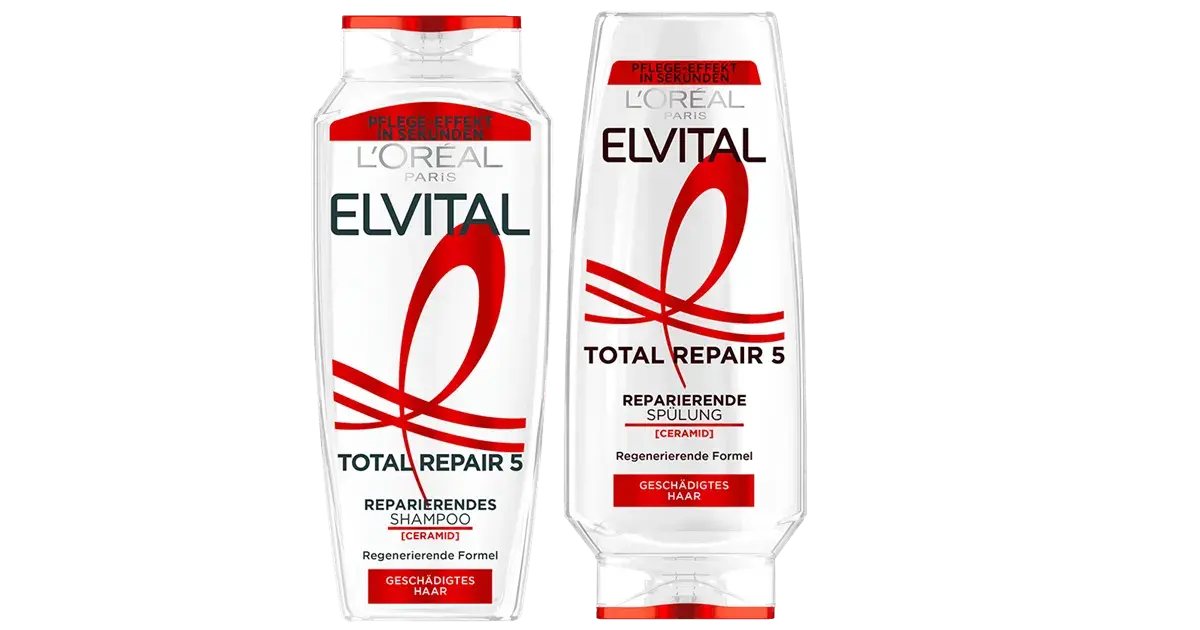 L'Oréal Paris Elvital Total Repair 5 Shampoo und Spülung