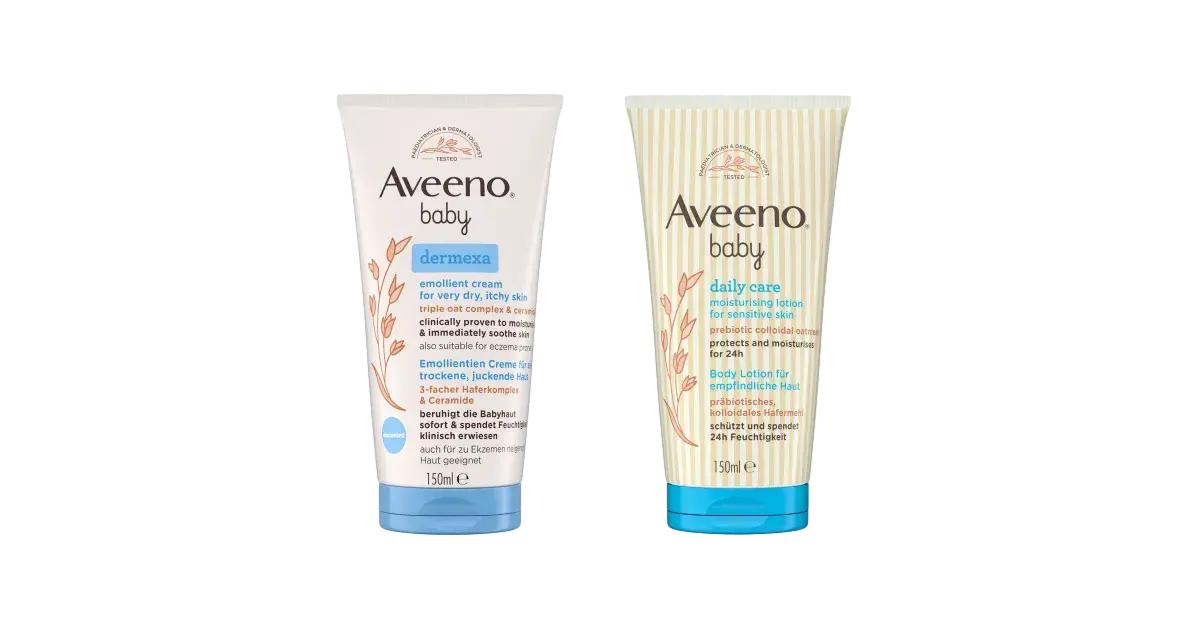 Sanfte Pflege für zarte Babyhaut: Aveeno® Baby exklusiv in der Apotheke | Presse