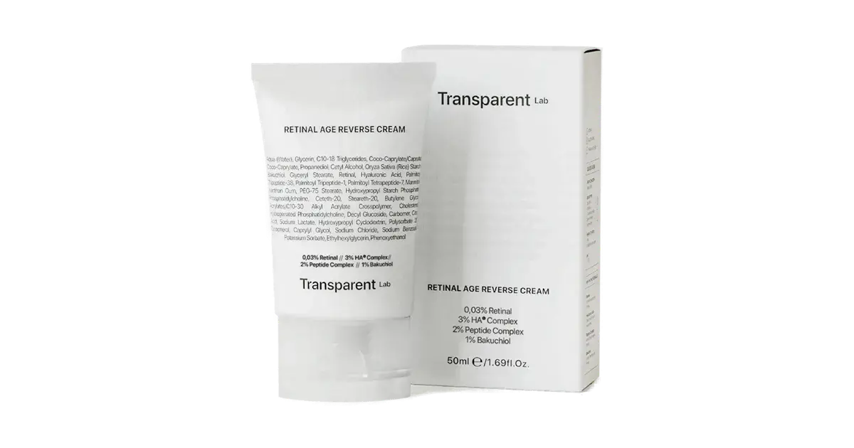 transparentlabretinalagereversecream Transparent Lab Retinal Age Reverse Cream