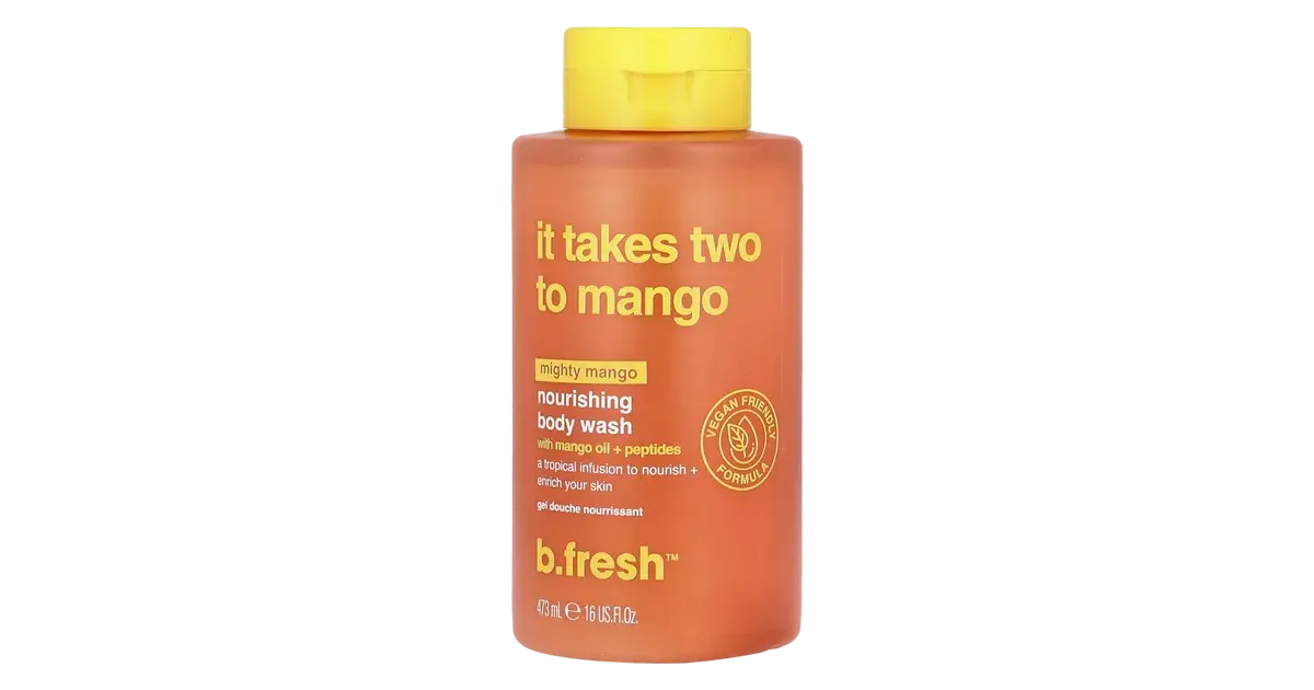 b.fresh it takes two to mango Nährendes Duschgel